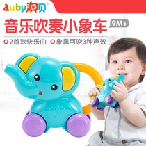 Aussie Baby Baby Music Puzzle Little Elephant Horn