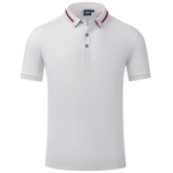 Модная футболка polo для работы, короткий рукав, услуга «вышивка логотипа»