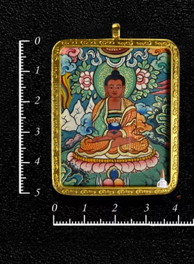 手绘矿物质天然招财保平安