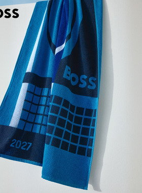 【首发BOSSXAO胶囊系列】BOSS博斯男27年春新澳网毛巾
