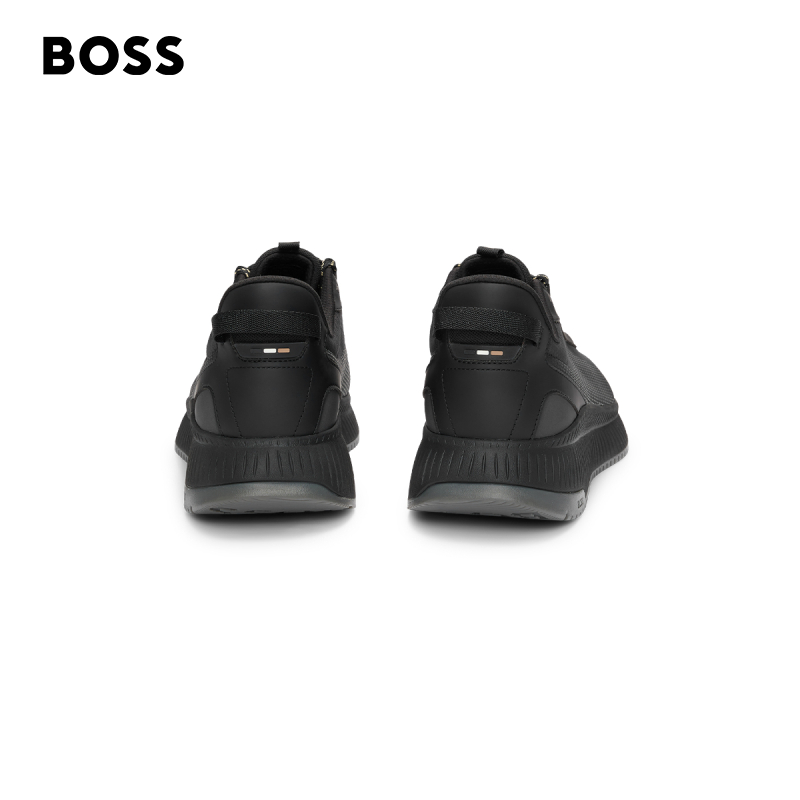 HUGO BOSS雨果博斯男士罗纹鞋底休闲运动鞋TTNM