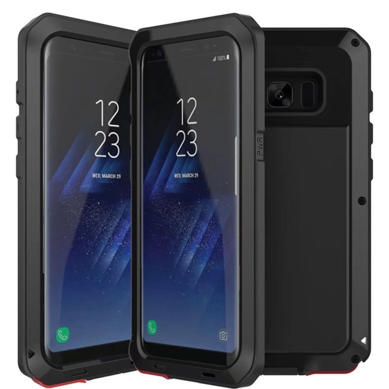 适用于三星手机壳S21保护套S24ultra三防手机壳铝合金属s25ultra防摔s23ultra全包s25+s22ultra气囊抗压厚重 - 图2