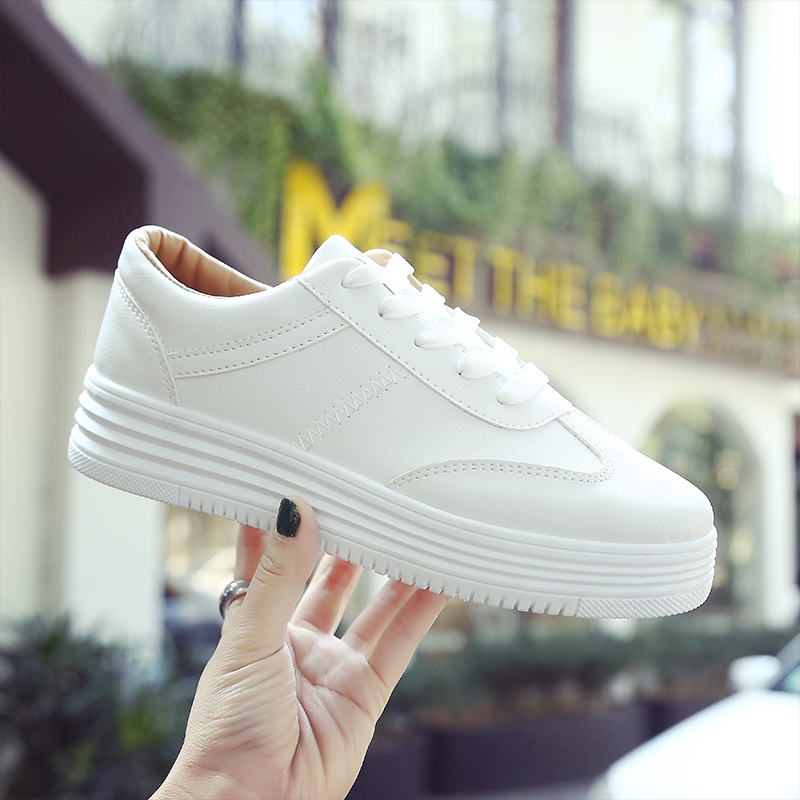 春季百搭基础小白鞋女韩版学生休闲布鞋街拍帆