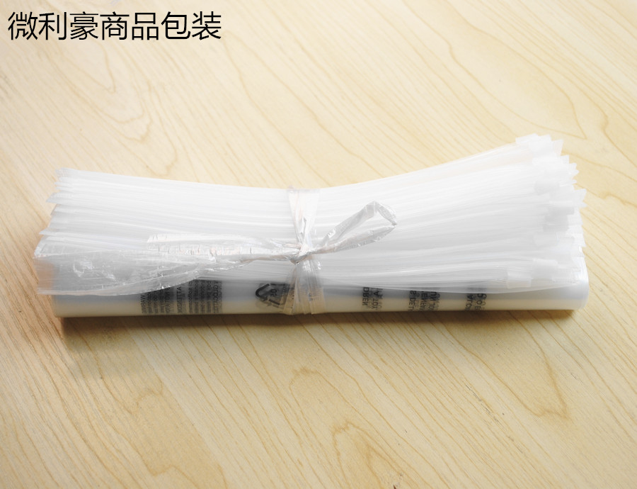 PE拉链袋包装袋印警告语16丝45*60CM 40元50个拉链袋塑料服装袋-图2