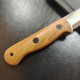 Handmade camping tool knife for cutting wood