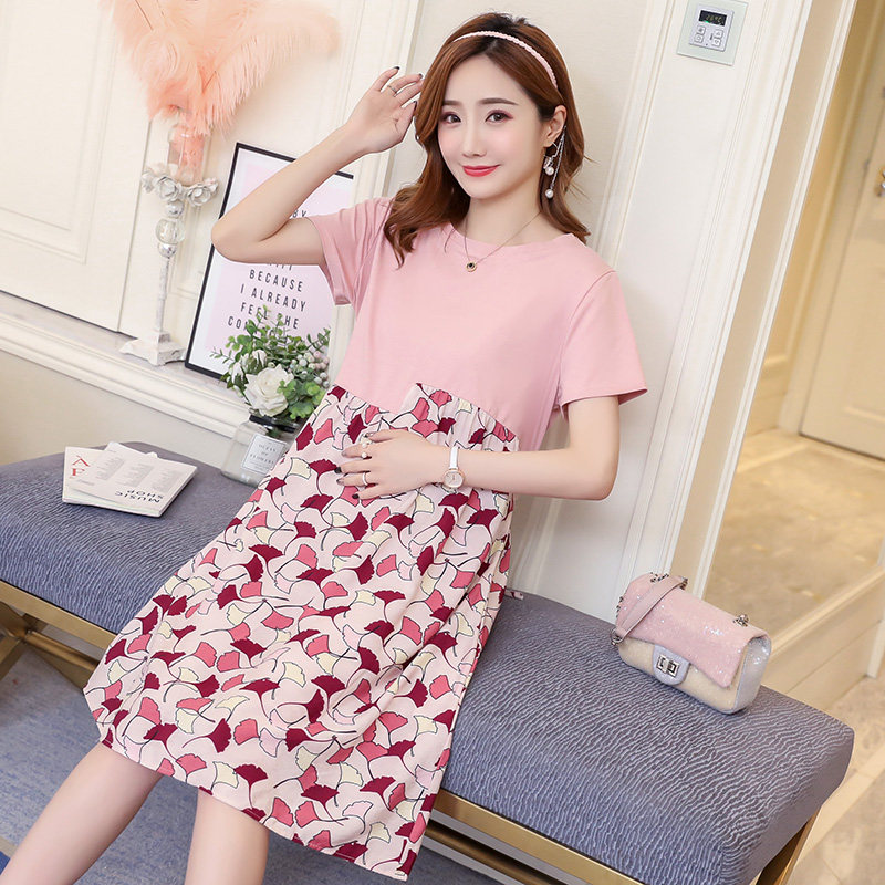 孕妇连衣裙夏中长款2020夏装裙子 宝朵儿连衣裙