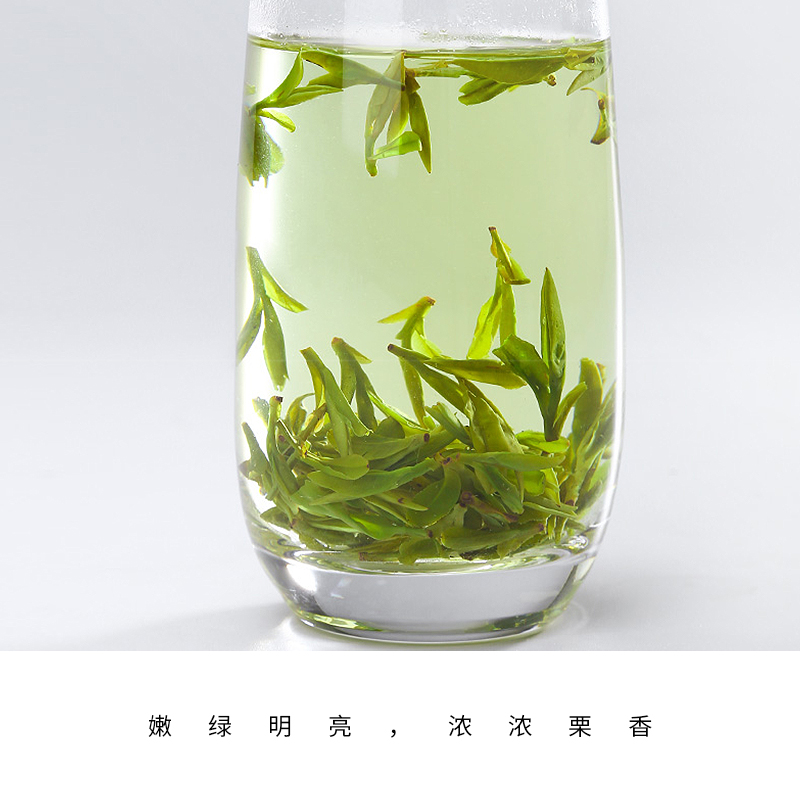 喜乐田园旗舰店喜乐田园正宗龙井茶叶新茶雨前西湖绿茶头采豆香散装春茶200g2