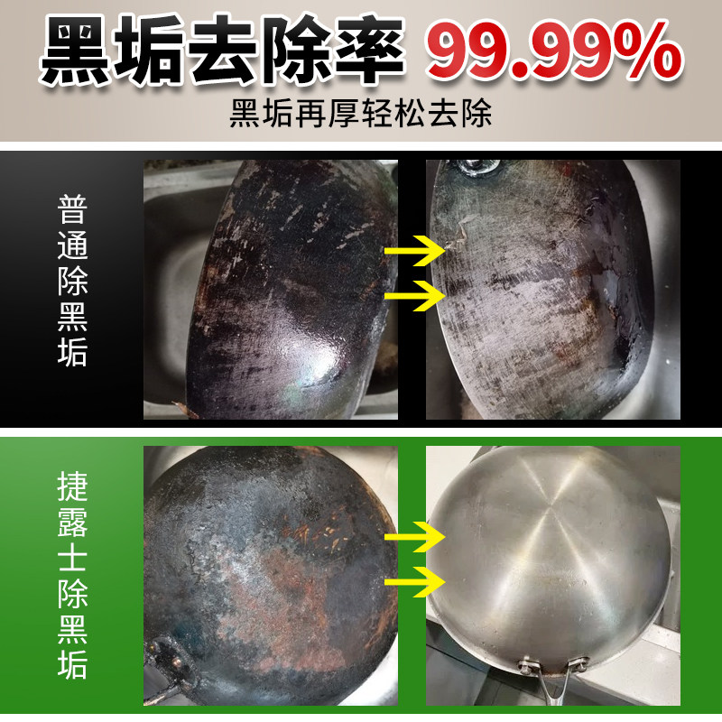 锅底黑垢强力去污去除老油垢清洁剂 尚本家居多用途清洁剂