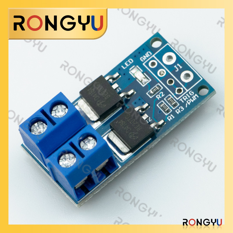 大功率MOS触发开关驱动模块 场效应管PWM调节电子开关控制板 - 图0