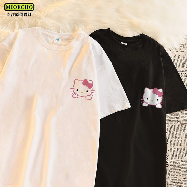 Girls Hello Kitty short sleeve t-shirt top ins