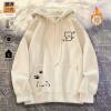 Girls' new autumn and winter sweatshirt jacket zipper hoodie