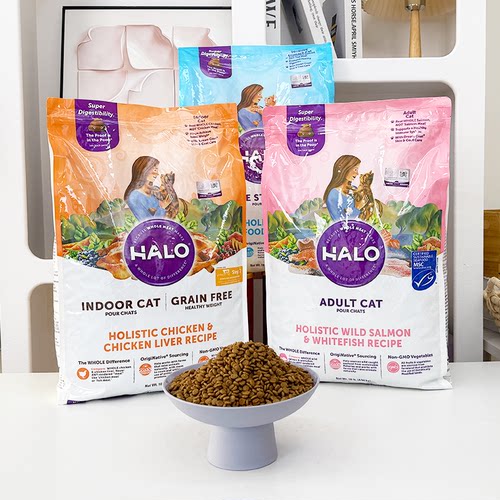 百利猫粮法米娜猫主粮渴望金素自然光环halo素力高猫粮试吃尝鲜装 - 图3
