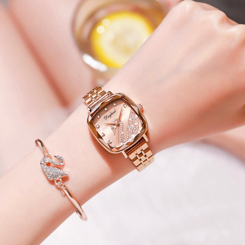 2020年新款女ins风方形简约女士表 aba艾彼艾国产腕表