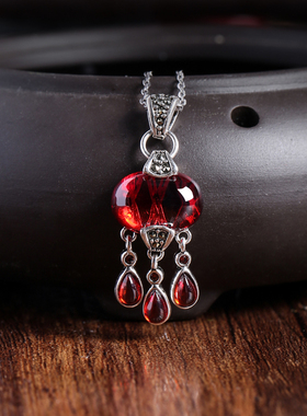 女s925纯银长命锁喜庆高级感