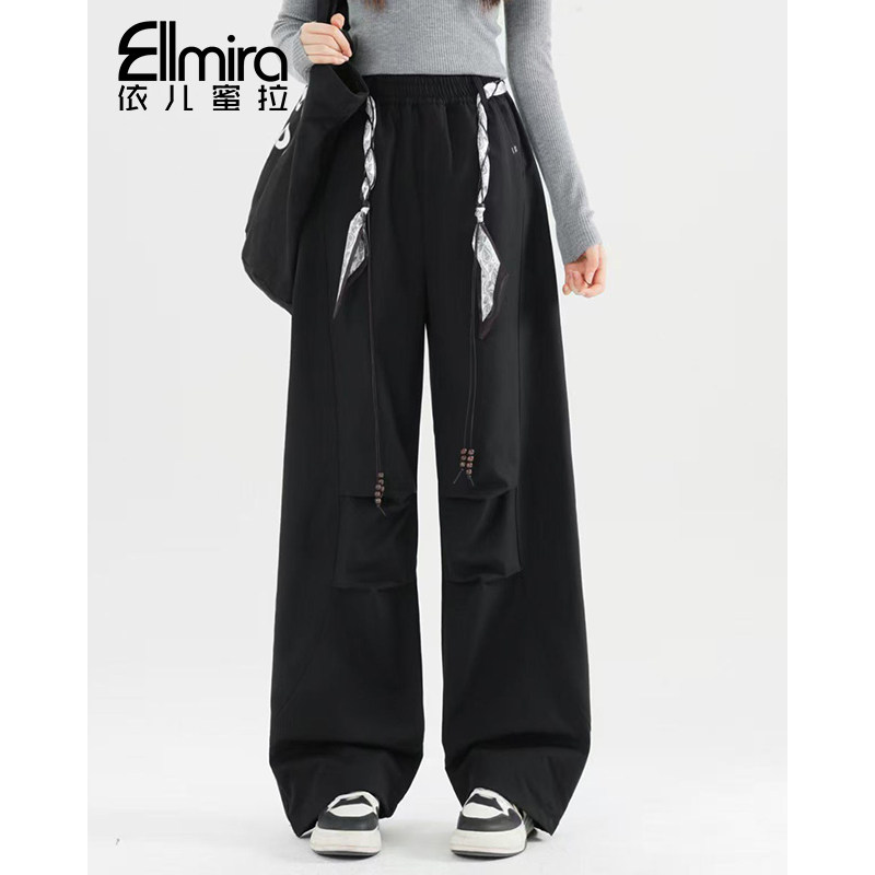 9480~9484女童工装裤秋季儿童长裤运动宽松洋气大童裤子潮,淘宝优惠券,粉丝福利购,淘宝优惠卷