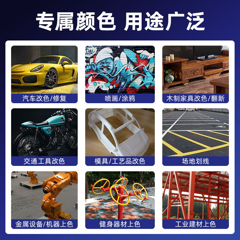 定制自喷漆油漆汽车颜色电脑调漆订做劳尔潘通色卡货车改色手喷漆 - 图2
