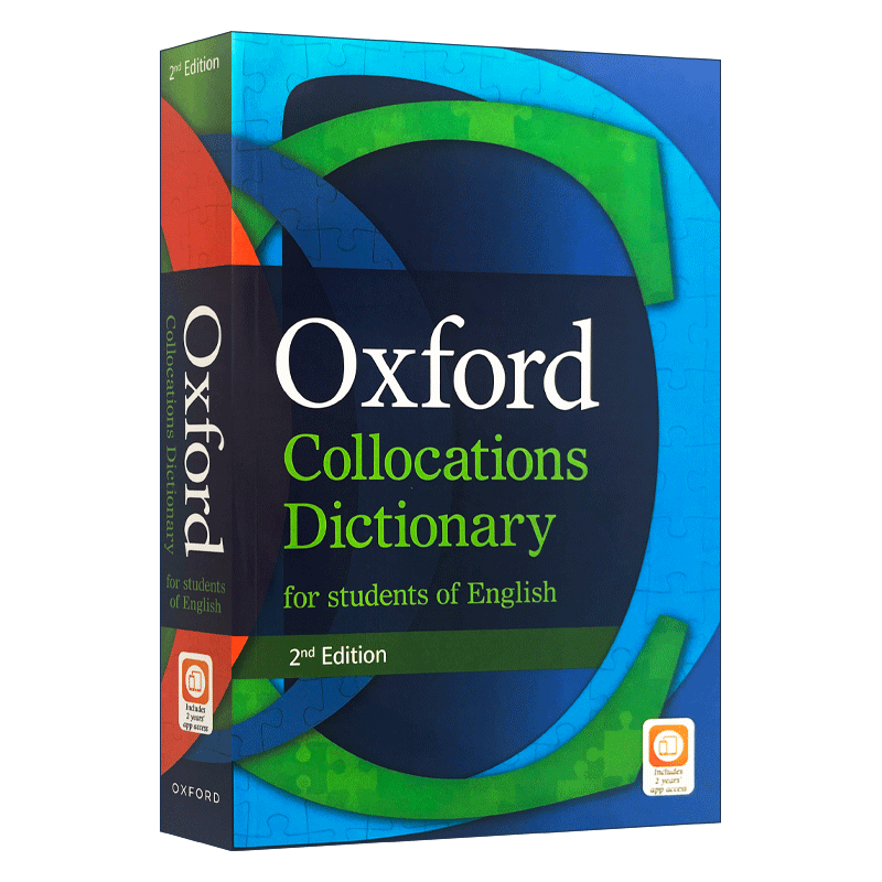 Oxford Collocations Dictionary English Original Oxford Collocations Dictionary for Students of English 2nd Edition IELTS TOEFL English Writing Tool Book Imported Books