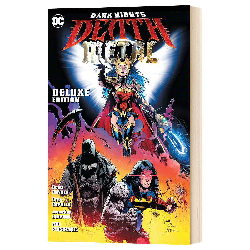 英文原版 Dark Nights: Death Metal: Deluxe Edition DC暗黑之夜：死亡金属 英文版 - 图0