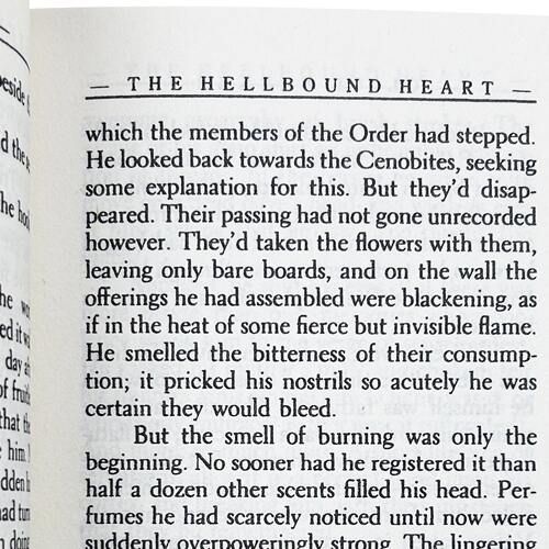 英文原版 The Hellbound Heart 受地狱羁绊之心 猛鬼追魂 影视原著恐怖小说 Clive Barker 英文版 进口英语原版书籍 - 图0