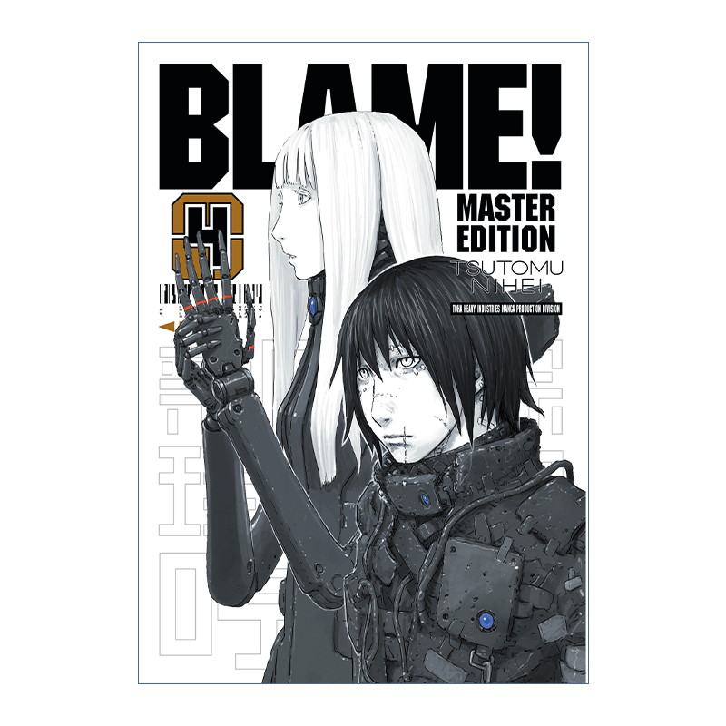 English original version Blame 4 Explorer Series 4 Japanese science fiction comic Tsutomu Nihei Erping Mian English version imported English original book