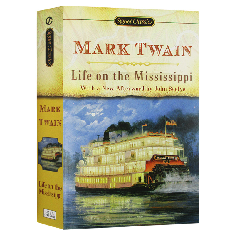 密西西比河上的生活 英文原版 Life on the Mississippi 马克·吐温 Mark Twain 经典文学名著 英文版进口书籍正版 - 图0