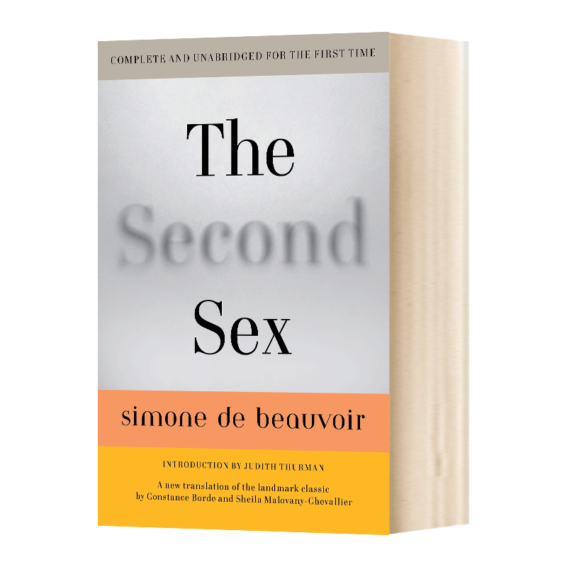 英文原版 The Second Sex波伏娃第二性英文版 Simone De Beauvoir进口英语原版书籍搭达洛维夫人橘子不是唯一的水果自己的房间-图1