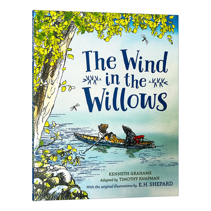 柳林风声 90周年纪念版绘本图画书 英文原版 Wind in the Willows Anniversary Gift Picture Book E.H.谢泼德插画 进口英语书籍 - 图3