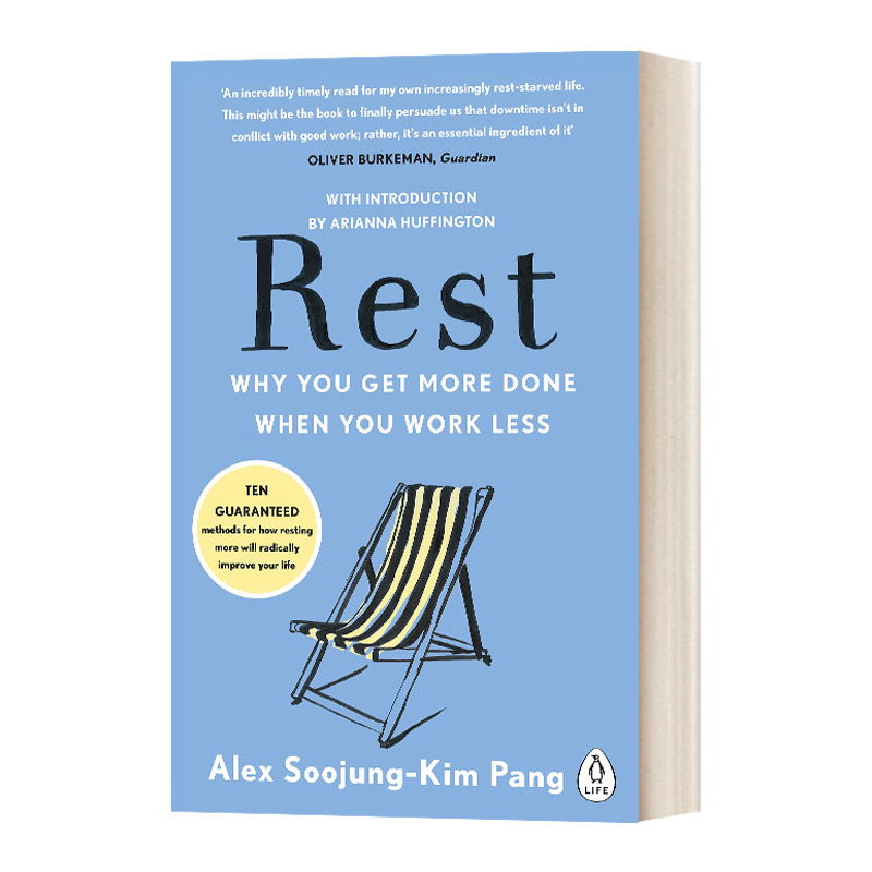 英文原版 Rest Why You Get More Done When You Work Less休息为什么当你做得越少的时候得到的越多英文版进口英语原版书籍-图0