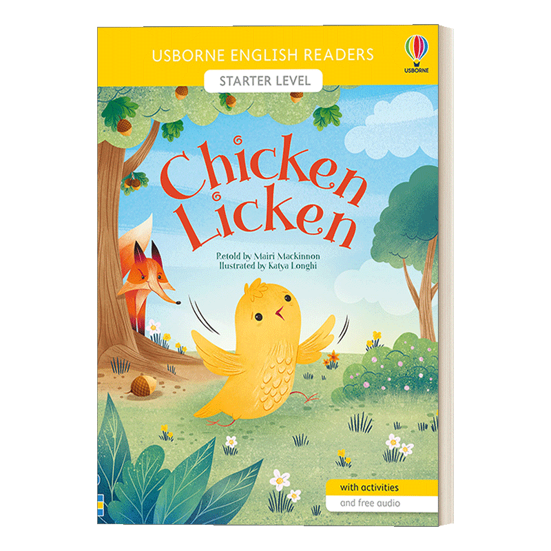 英文原版 English Readers Starter Level-Chicken Licken 分级阅读入门级 小鸡 英文版 进口英语原版书籍 - 图0