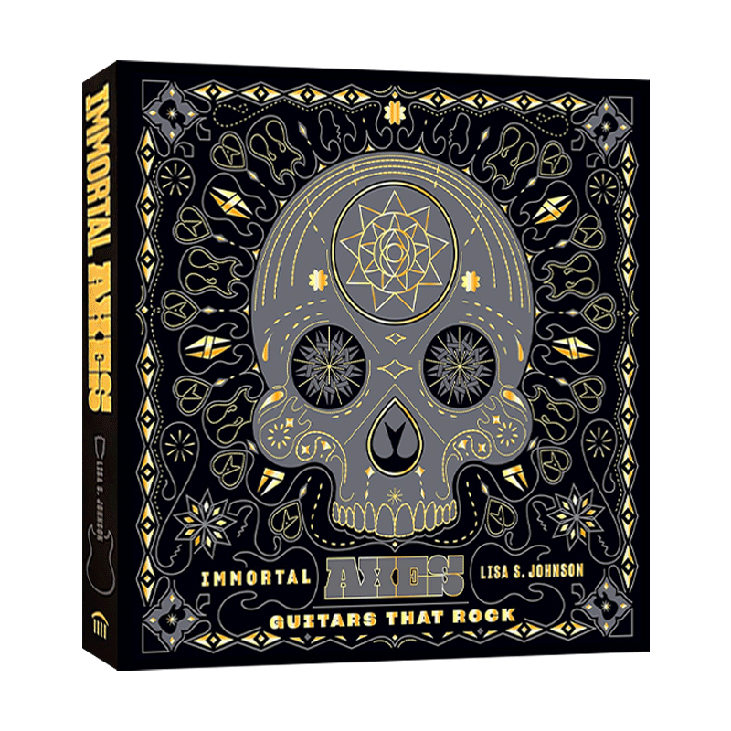 不朽的经典 英文原版 Immortal Axes 摇滚吉他史 精装 英文版 进口英语原版书籍
