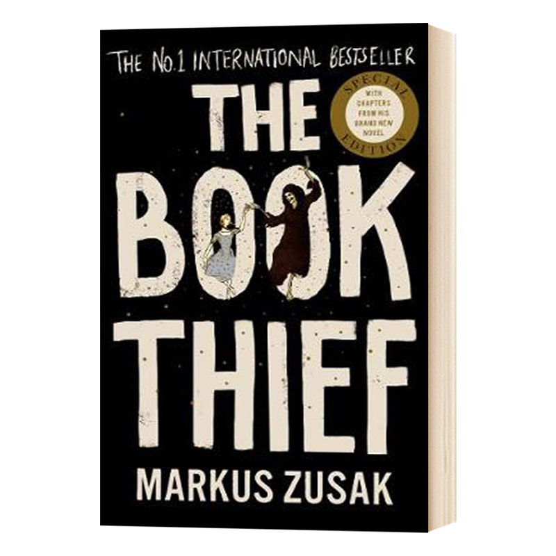 偷书贼 英版 英文原版 The Book Thief 电影原著小说 马库斯·苏萨克 进口英语书籍 英文版青少年读物 可搭克雷的桥 传信人 - 图0