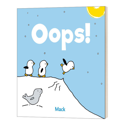 哦 一步一步 英文原版 Oops Step by step 精装 英文版 进口英语原版书籍 - 图0