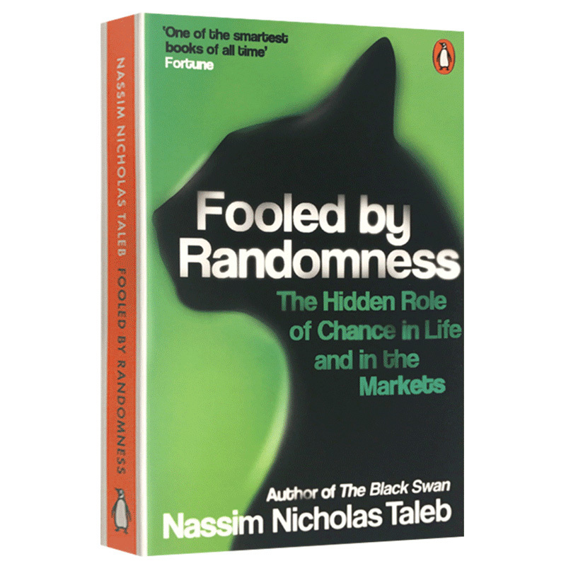 随机漫步的傻瓜英文原版 Fooled by Randomness黑天鹅作者塔勒布金融投资参考英文版原版进口经济学书籍正版-图0