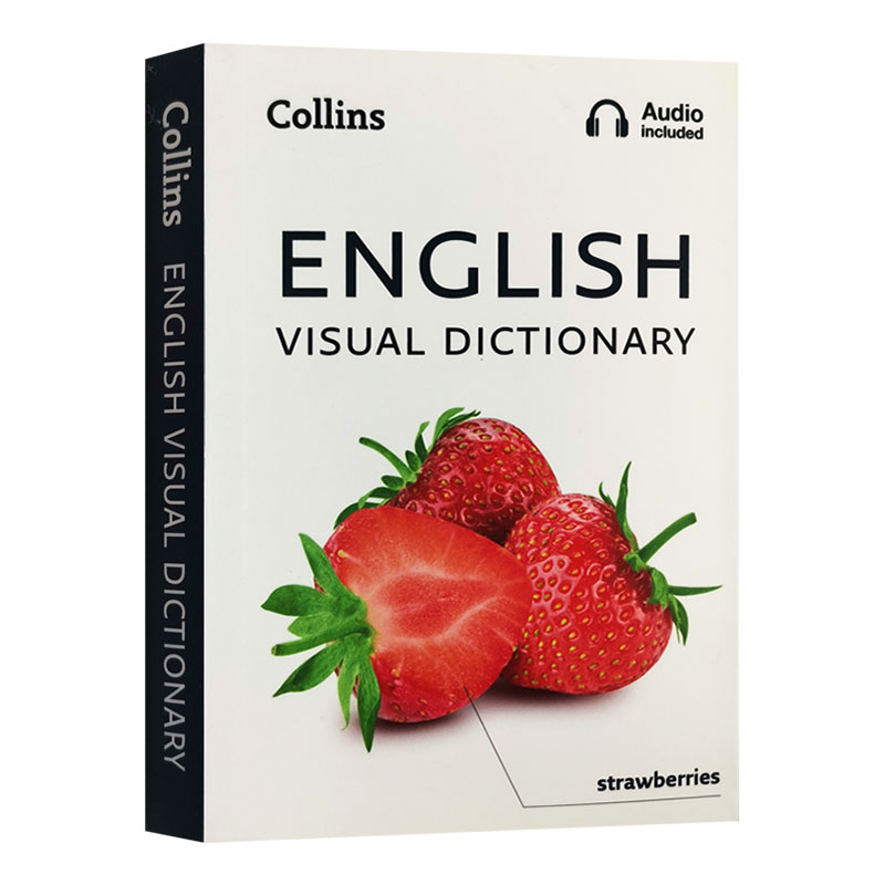 柯林斯英语视觉词典英文原版 Collins English Visual Dictionary英语字典英文版工具书进口原版英语书籍-图0