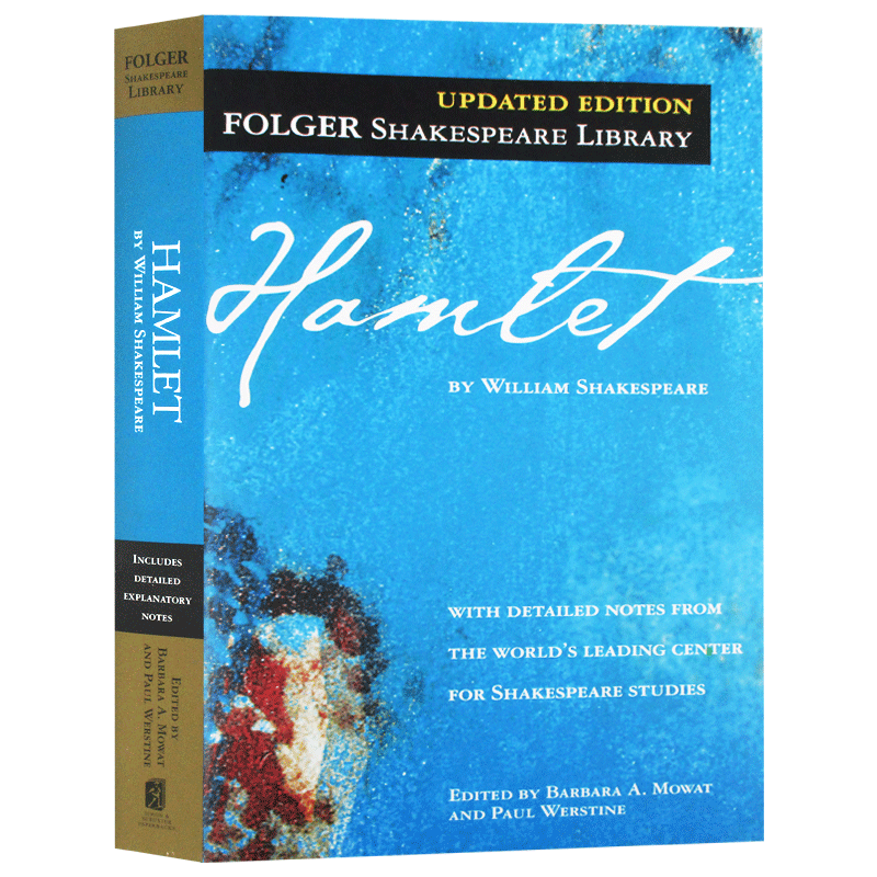 莎士比亚 哈姆雷特 英文原版 Hamlet Shakespeare 经典文学名著 英文版进口原版英语书籍 - 图2