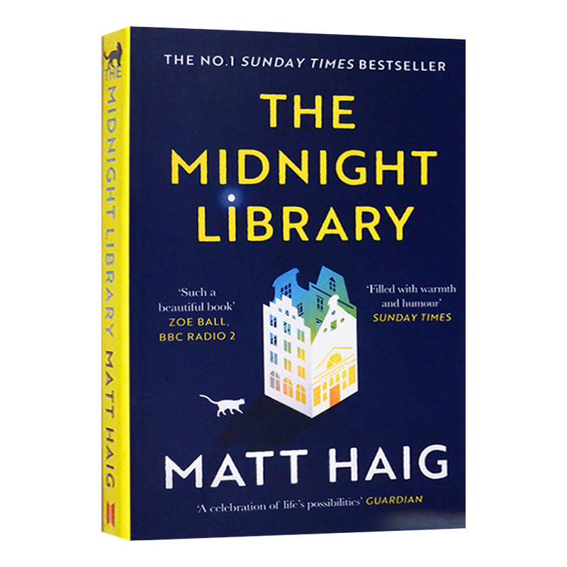 华研原版午夜的图书馆英文原版 The Midnight Library深夜图书馆马特海格 Haig Matt平装英文版文学小说进口英语书籍-图0