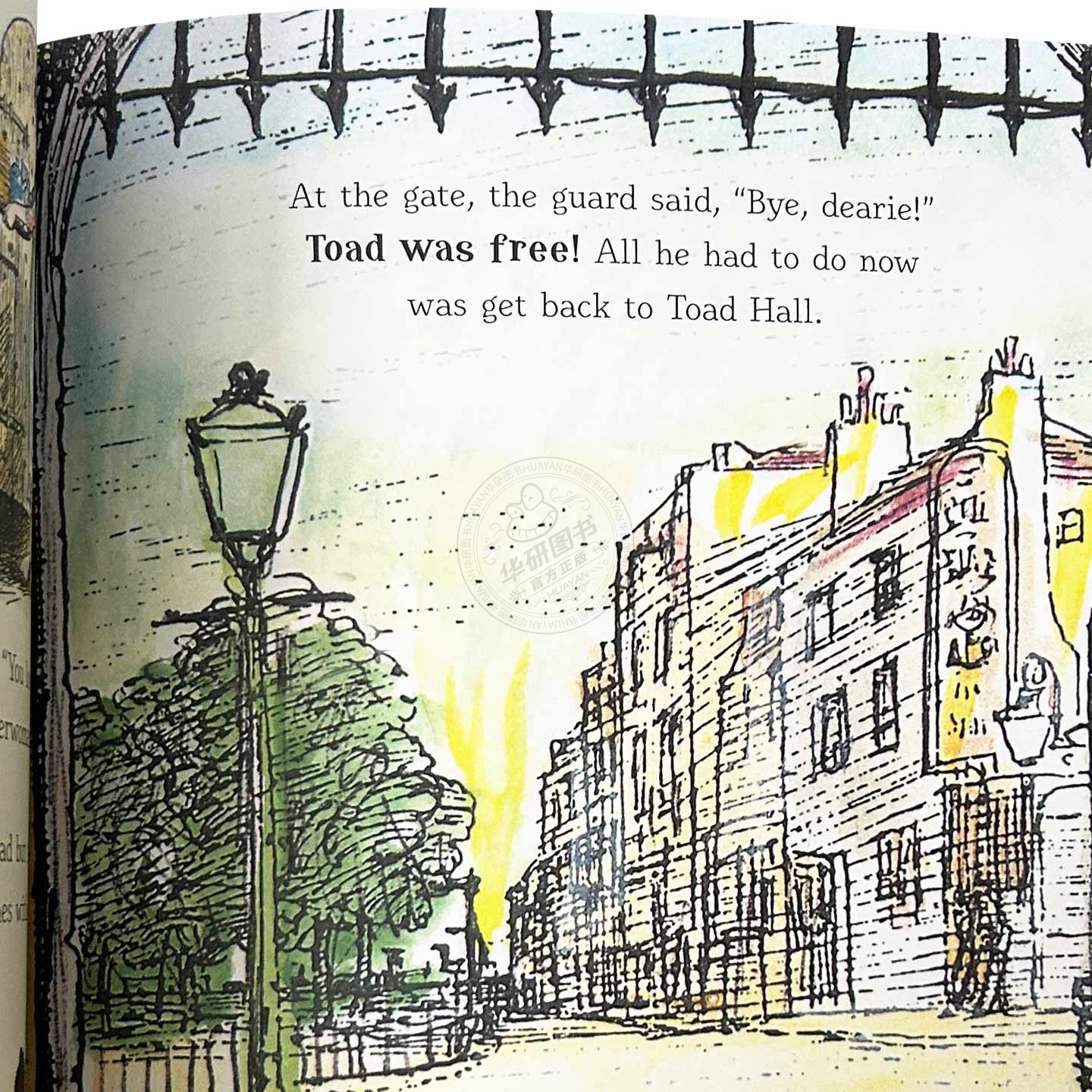 柳林风声 90周年纪念版绘本图画书 英文原版 Wind in the Willows Anniversary Gift Picture Book E.H.谢泼德插画 进口英语书籍 - 图0