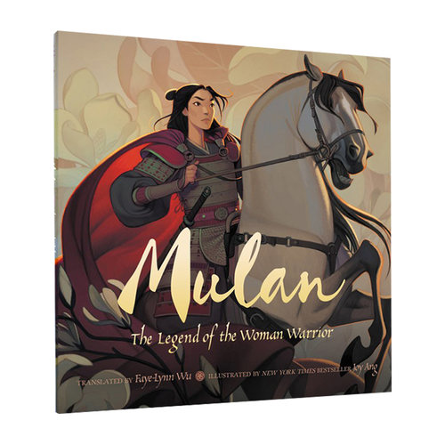 花木兰 巾帼英雄 英文原版 Mulan The Legend of the Woman Warrior 木兰从军记 儿童故事绘本 女战士传奇 传统故事书 精装 英文版 - 图0