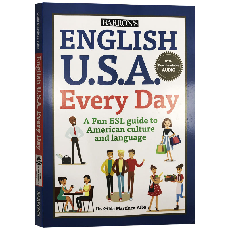 English U.S.A. Every Day 美式英语 常见英语词汇和习语 英文原版 美国文化 英语对话 可搭单词的力量Word Power Made Easy - 图0