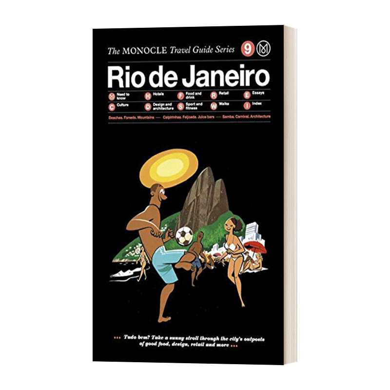 巴西里约热内卢城市旅行指南 英文原版 The Monocle Travel Guide to Rio de Janeiro 精装 英文版 进口英语原版书籍