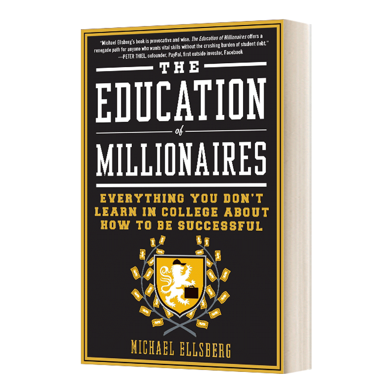 百万富翁的教育 英文原版 The Education of Millionaires 不是你想的那样 现在还不晚 英文版 进口英语原版书籍