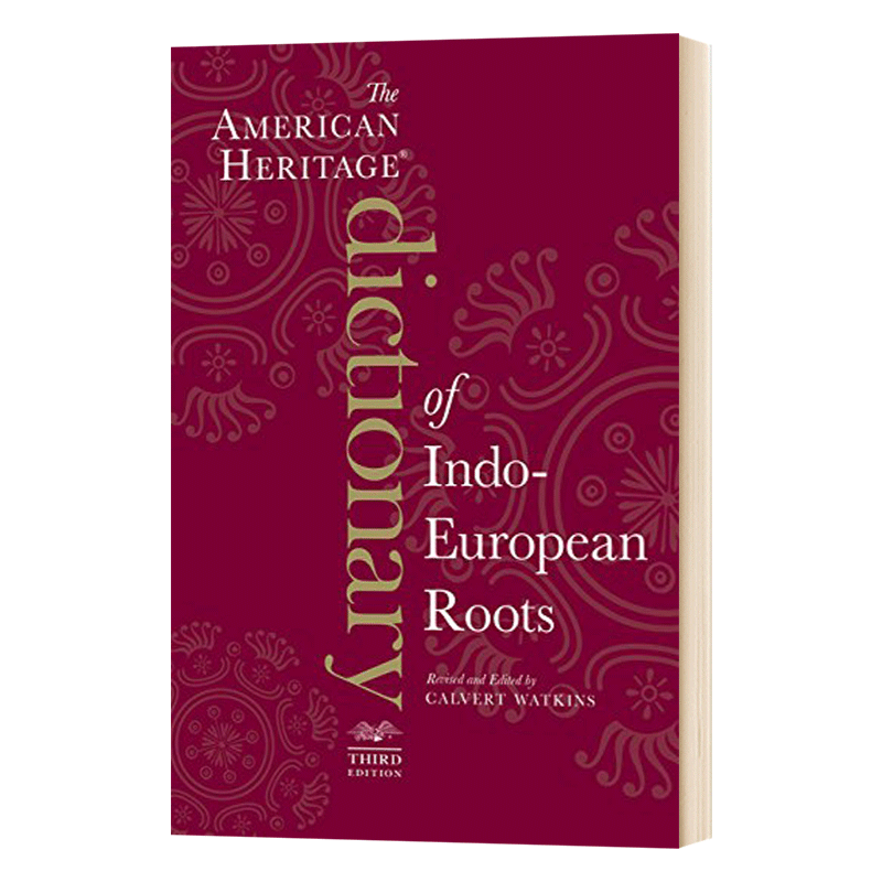 华研原版 美国传统词典 印欧语系词源 英文原版 The American Heritage Dictionary of Indo-European Roots 英文版进口英语书籍 - 图1