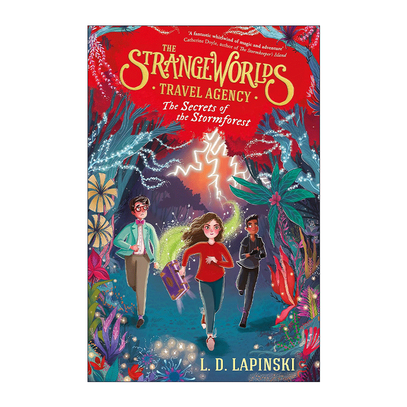 英文原版 The Strangeworlds Travel Agency The Secrets of the Stormforest 奇怪世界旅行社 暴风森林的秘密 进口英语原版书籍 - 图0