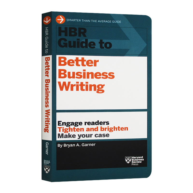 哈佛商业评论指南系列商务写作指南英文原版 HBR Guide to Better Business Writing英文版进口原版英语书籍-图0