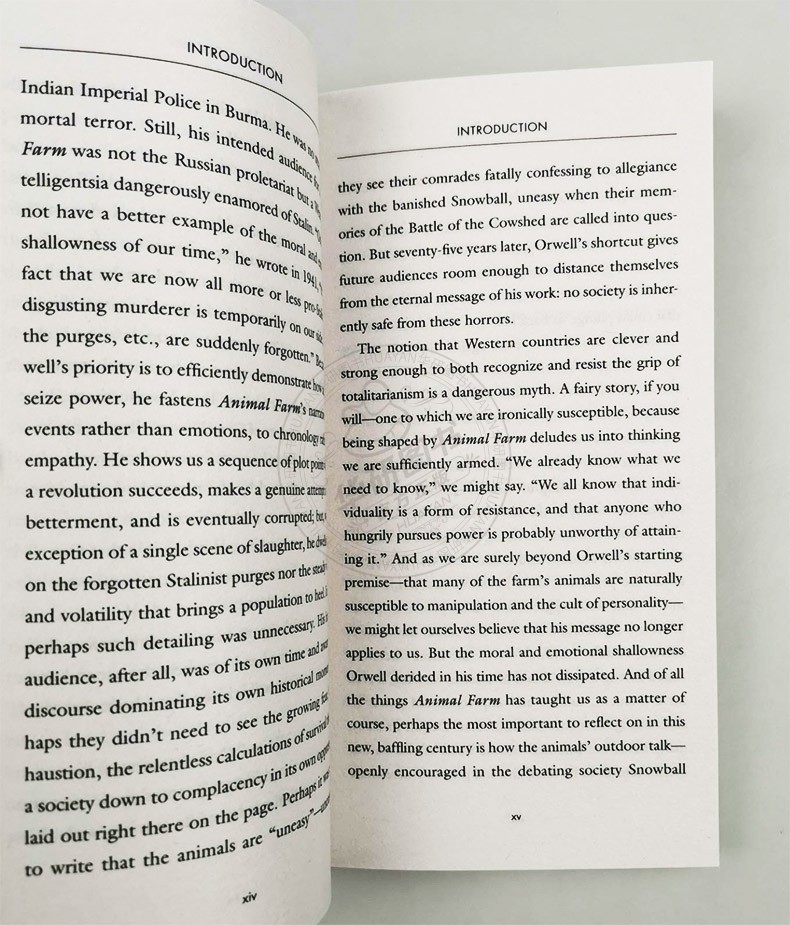 动物农场庄园 英文原版小说 Animal Farm George Orwell乔治奥威尔1984作者英语进口外文书籍搭怦然心动flipped哈利波特追风筝的人 - 图0