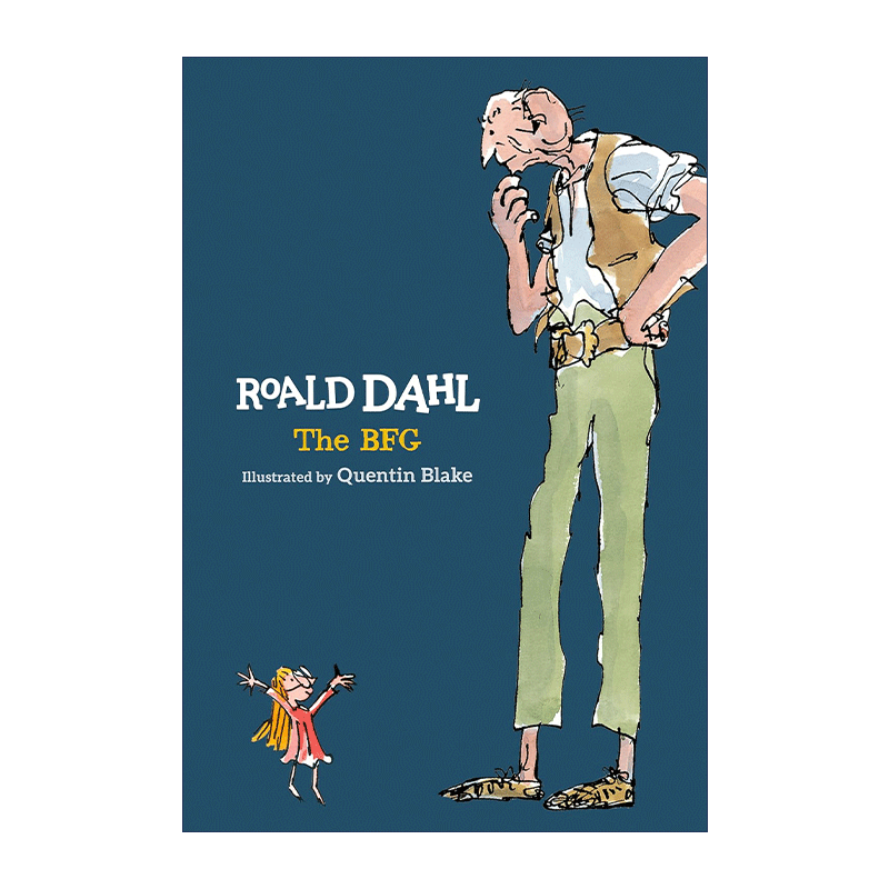 英文原版 The BFG 圆梦巨人 好心眼巨人 罗尔德达尔 精装 英文版 进口英语原版书籍
