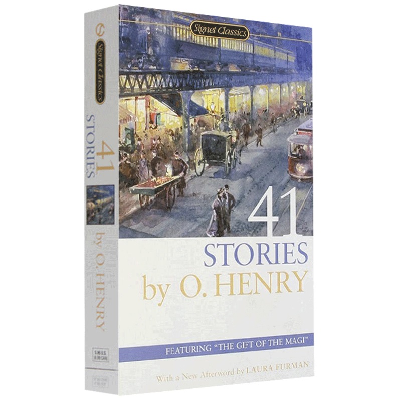 41个故事英文版小说 41 Stories by O. Henry 欧亨利莫泊桑契诃夫短篇小说集 英语原版进口书可搭flipped怦然心动50篇精选短篇小说 - 图0