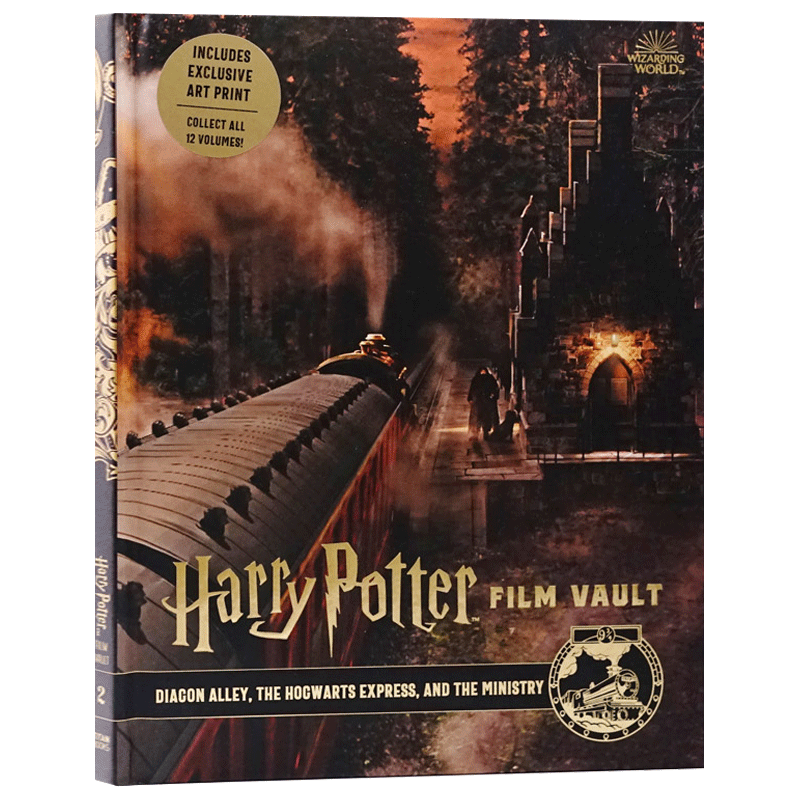 哈利波特电影回顾设定集2 对角巷霍格沃兹快车英文原版harry Potter The Film Vault Volume 2 英文 版进口原版英语艺术类书籍