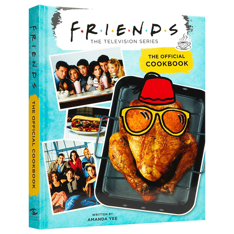 老友记官方食谱 英文原版 Friends The Official Cookbook 精装全彩插图版周边书 超七十个食谱图片画册钱德勒·宾 马修·派瑞 - 图3