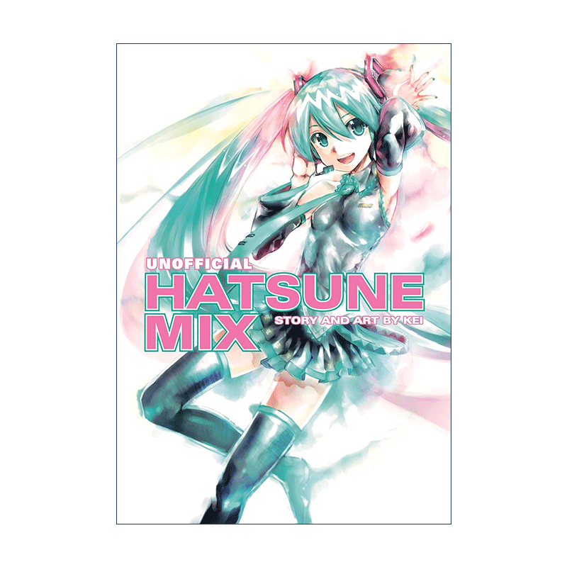 英文原版 Unofficial Hatsune Mix Hatsune Miku 初音未来 非官方初音组合 同名动漫漫画 英文版 进口英语原版书籍